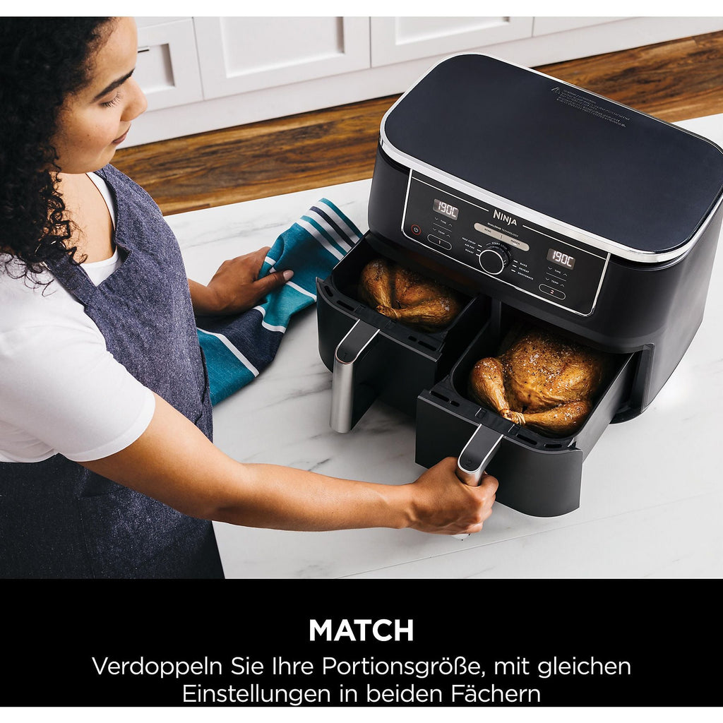 Ninja Foodi MAX Dual Zone AF400EU Heißluftfritteuse